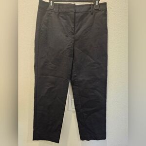 LOFT Riviera Slim Black Trousers Size 6